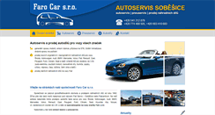 Desktop Screenshot of farocar.cz